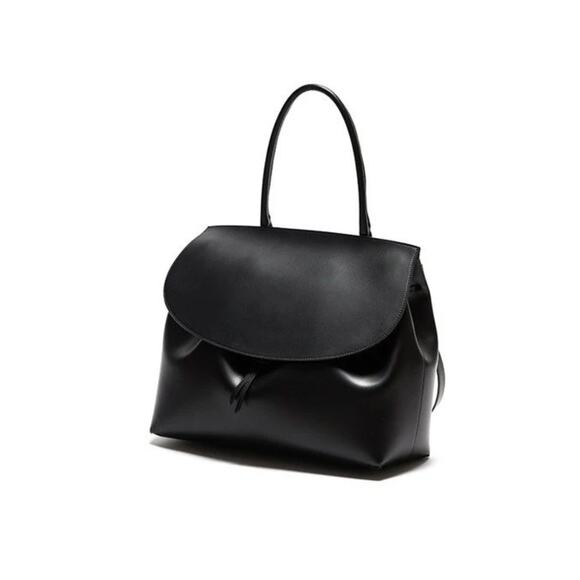 Italian Leather Handbag in Red Large Adjustable Strap Dust Bag READ - Picture 1 of 9